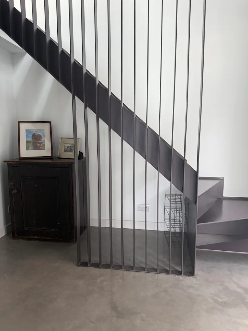 Staircase at Cranbrook Scandi Modern Barn, L769 (photo 34)