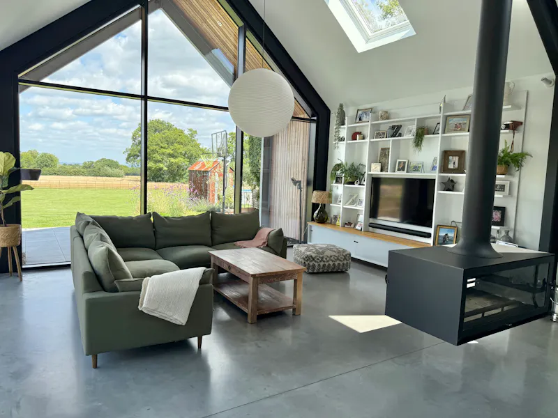 Living Room at Cranbrook Scandi Modern Barn, L769 (photo 8)