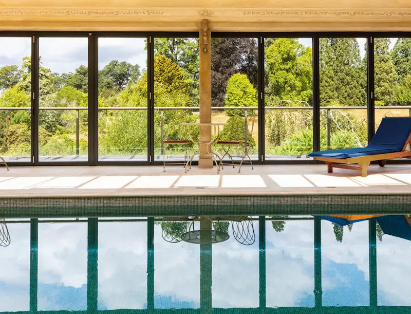 Swimming pool - indoor at Midhurst Tudor Manor House, M370 (photo 24)