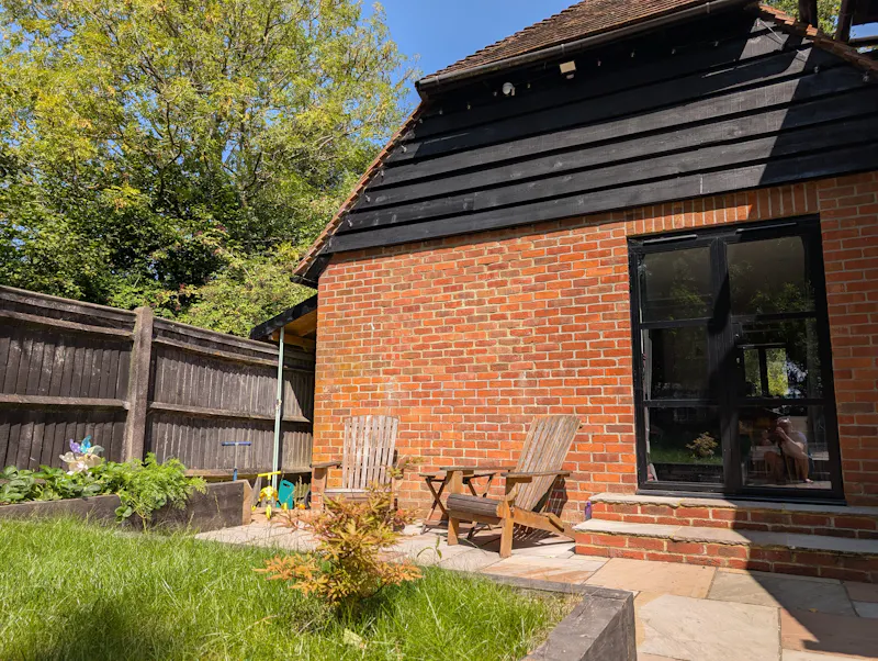 Terrace/Patio at Smithbrook Modern Barn, L768 (photo 16)