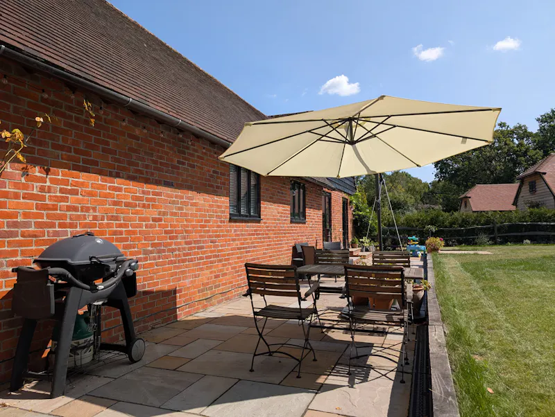 Terrace/Patio at Smithbrook Modern Barn, L768 (photo 19)