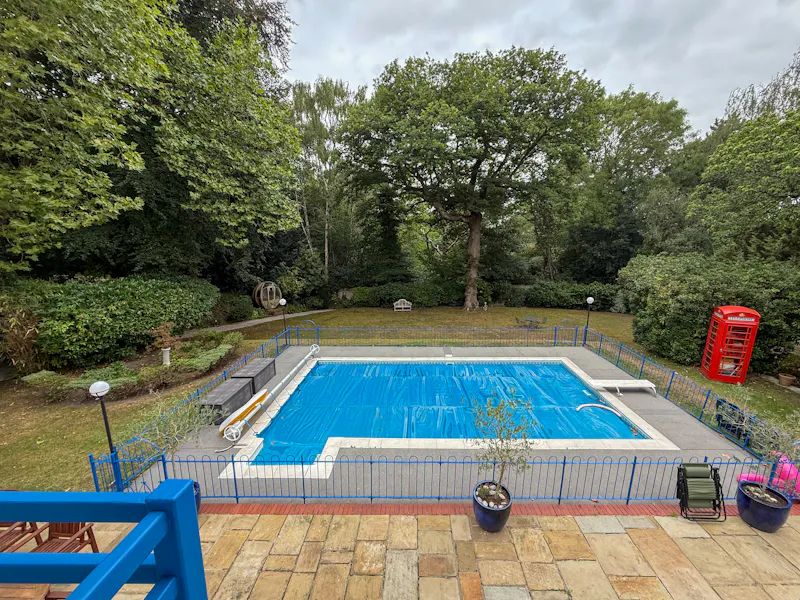 Swimming pool - outdoor at Sydenham Suburban Pool Home, D2829 (photo 8)
