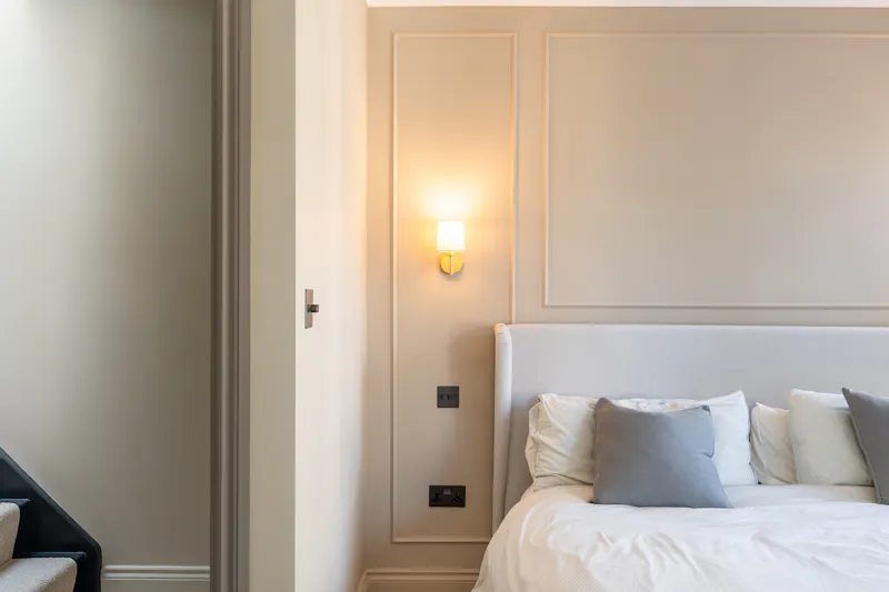 Bedroom - main at Wandsworth Modern Terrace , E541 (photo 9)