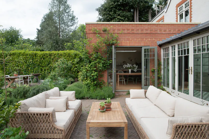 Terrace/Patio at East Horsley Edwardian Home, E543 (photo 34)