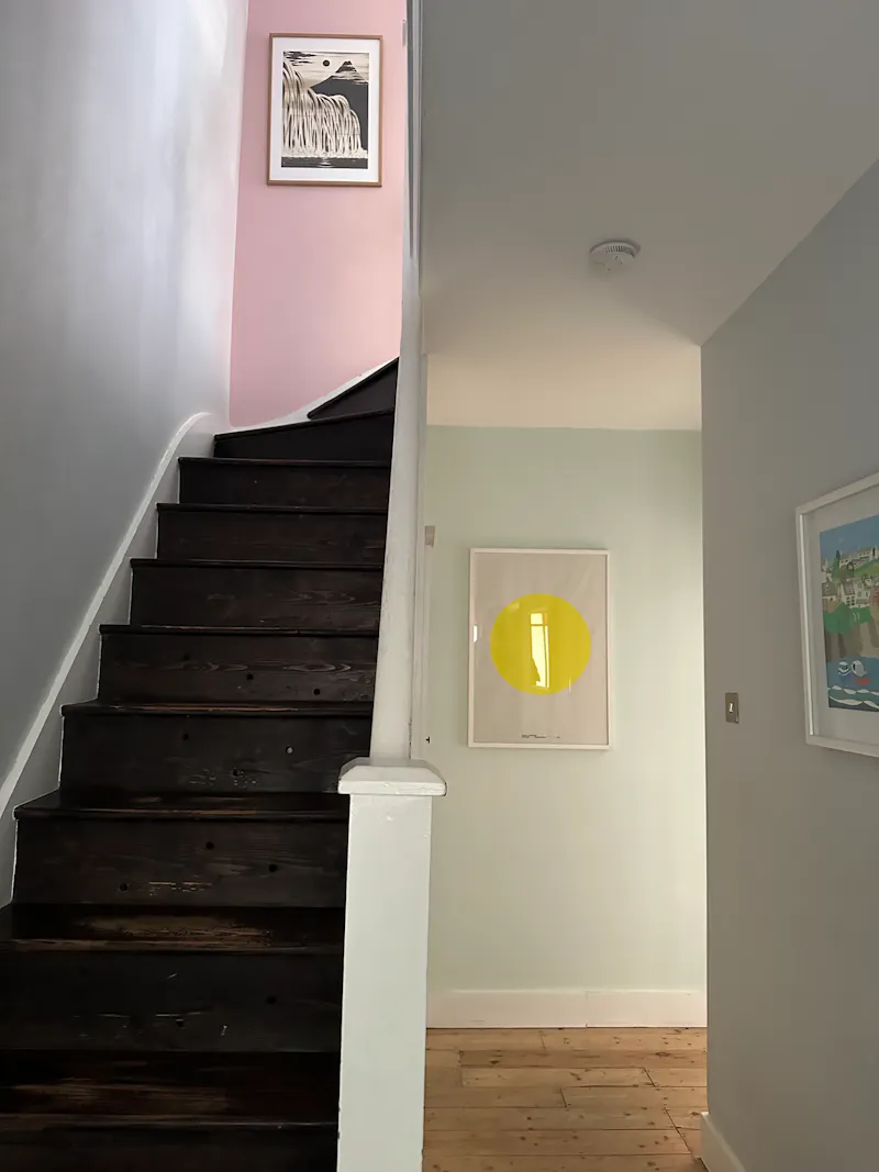 Staircase at Quirky Hither Green house, B1790 (photo 12)