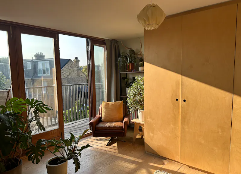 Balcony at Quirky Hither Green house, B1790 (photo 16)