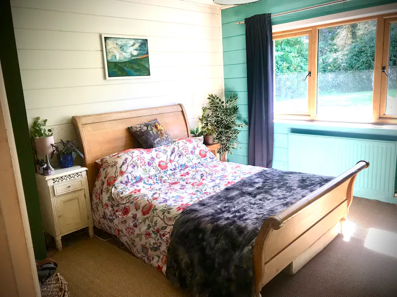 Panelling at Cosy Dartmoor cabin, Q160 (photo 13)