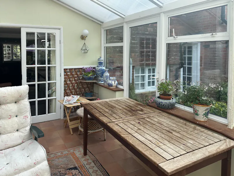 Conservatory at Alton Country Cottage, C953 (photo 18)