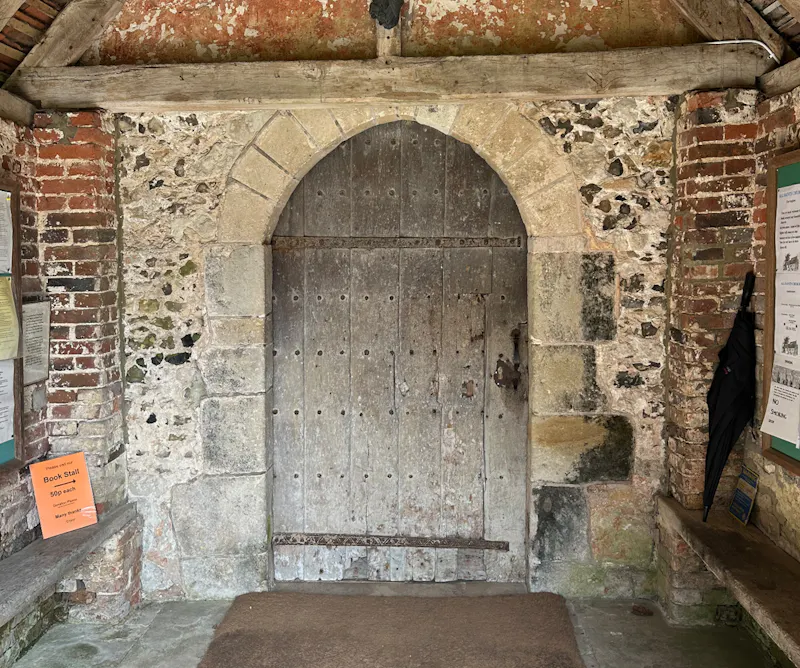 Exposed brick at Alton 13th Century Church, CH127 (photo 10)