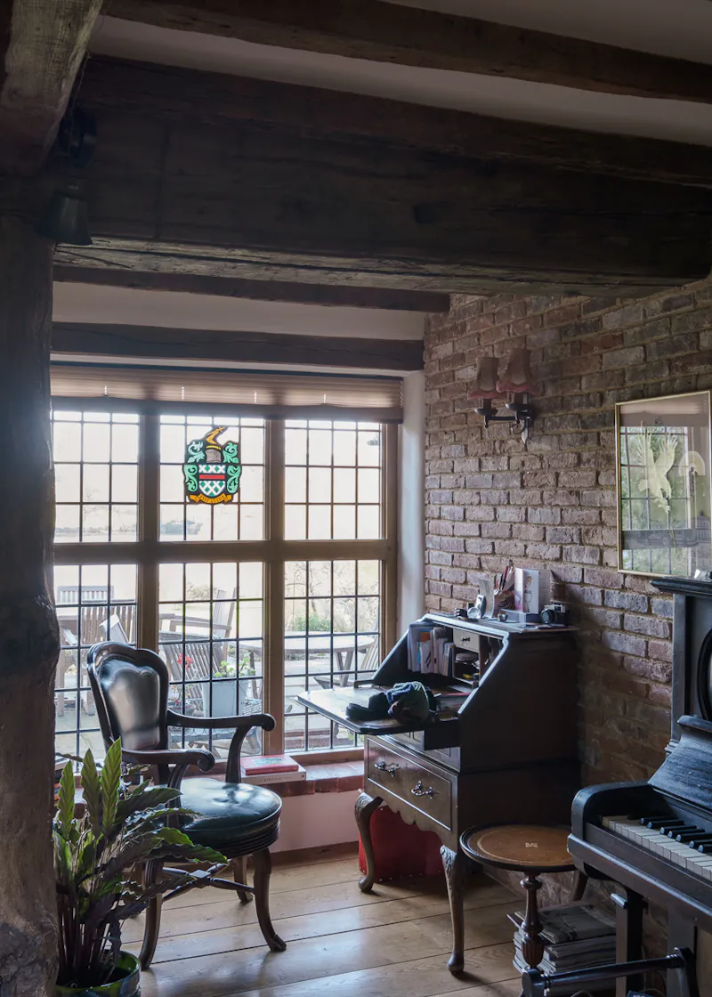 Exposed brick at Beautiful Sussex Farmhouse, L772 (photo 33)
