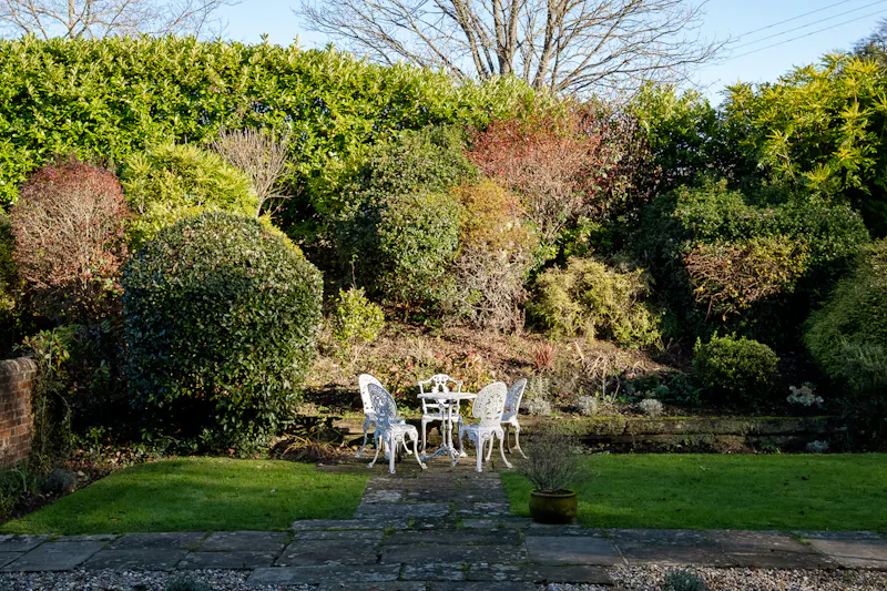 Terrace/Patio at Beautiful Sussex Farmhouse, L772 (photo 75)