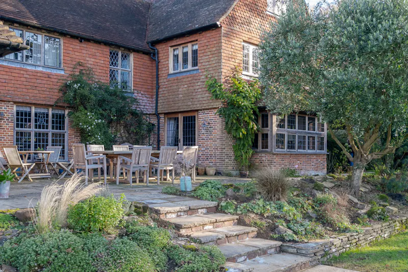Terrace/Patio at Beautiful Sussex Farmhouse, L772 (photo 76)