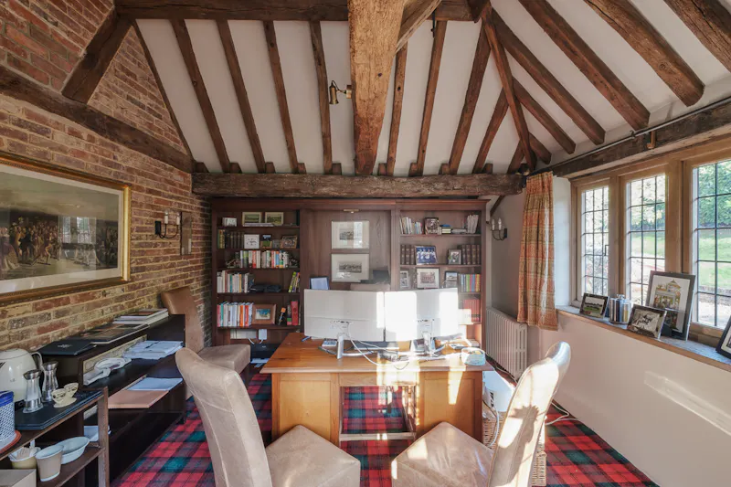 Study at Beautiful Sussex Farmhouse, L772 (photo 29)