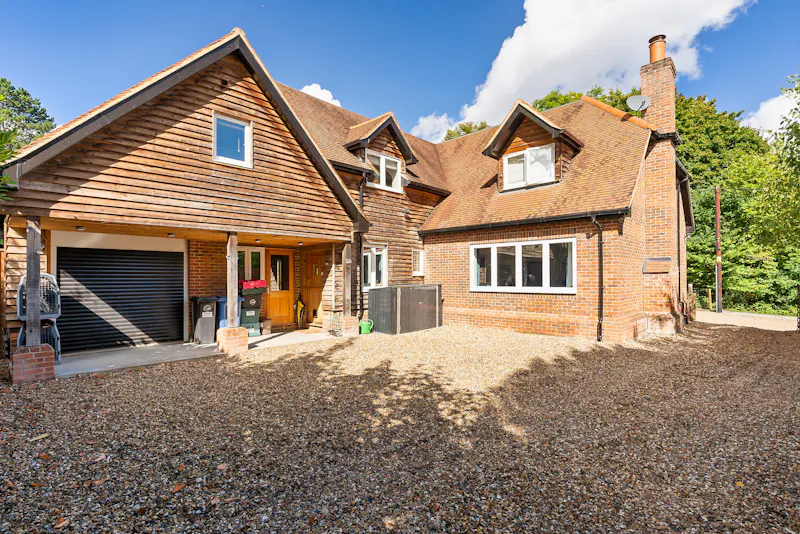 Garage at Modern Marlow Pool House, D2836 (photo 56)