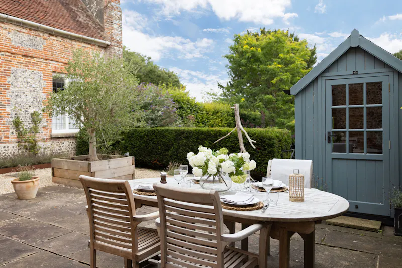 Terrace/Patio at West Dean cosy cottage, C956 (photo 24)