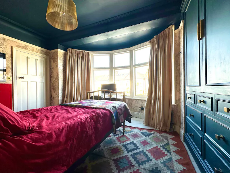 Bedroom at Colourful Palmers Green home, E525 (photo 54)