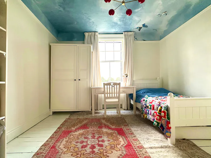 Floor - wooden at Colourful Palmers Green home, E525 (photo 58)