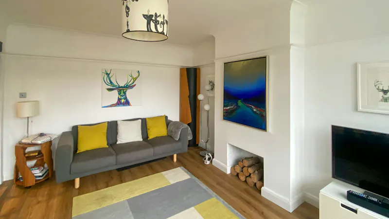 Floor - wooden at Beckenham family home, D2838 (photo 6)