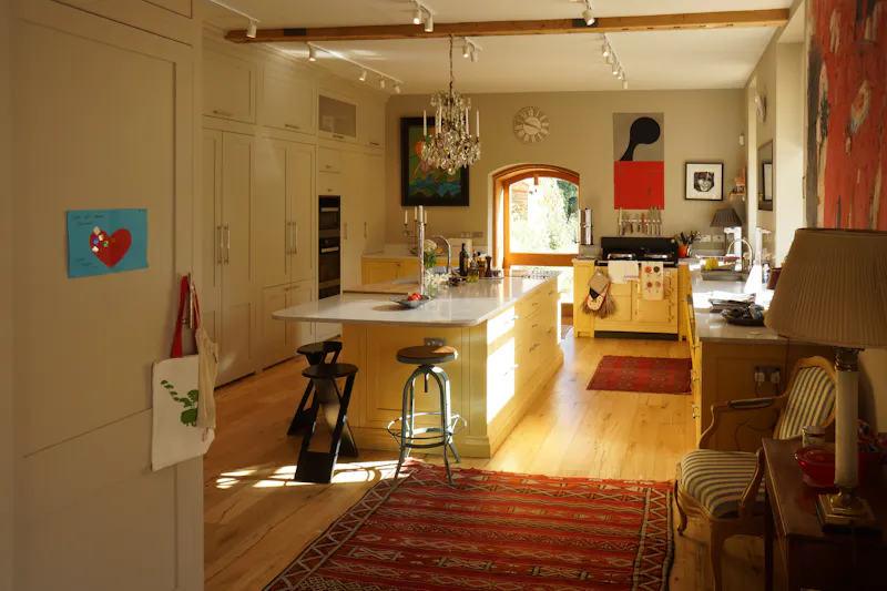 Floor - wooden at Elegant Oxford Barn Conversion, L775 (photo 4)