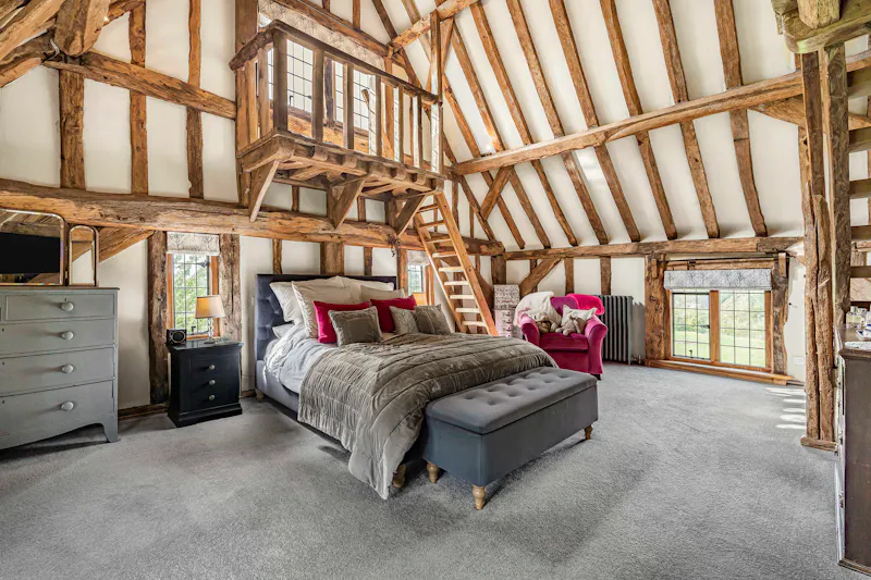 Bedroom - main at Impressive Milton Keynes barn, L774 (photo 41)