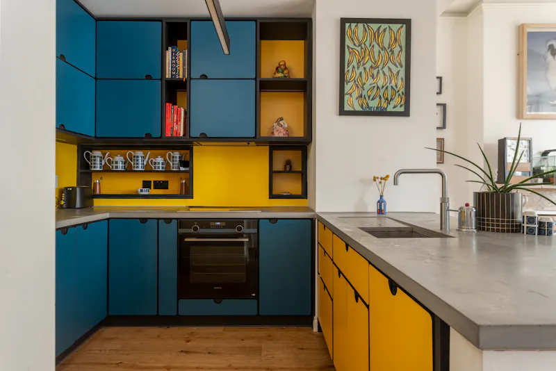 Kitchen at Artistic Stoke Newington Flat , F1266 (photo 3)