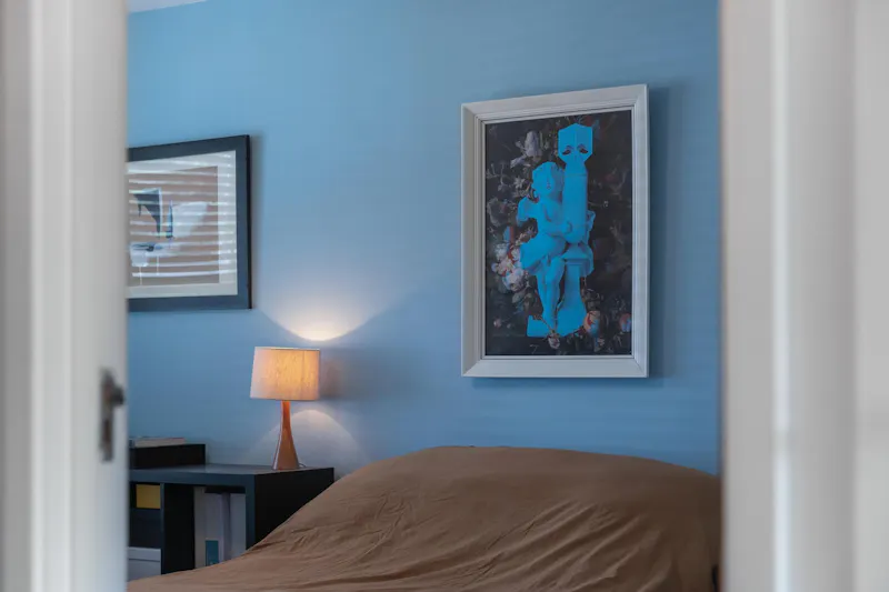 Bedroom at Putney 70s inspired home, D2839 (photo 33)
