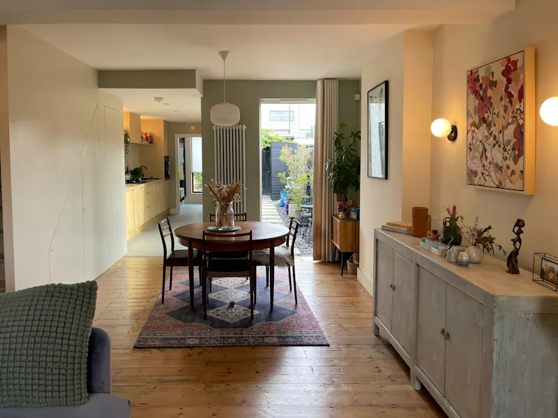 Floor - wooden at Earthy Walthamstow terrace home, B2092 (photo 6)
