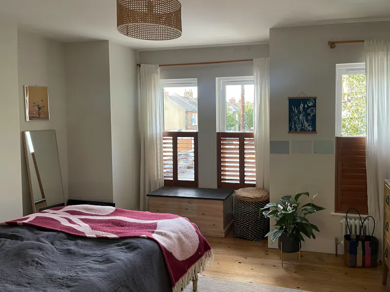 Floor - wooden at Earthy Walthamstow terrace home, B2092 (photo 14)