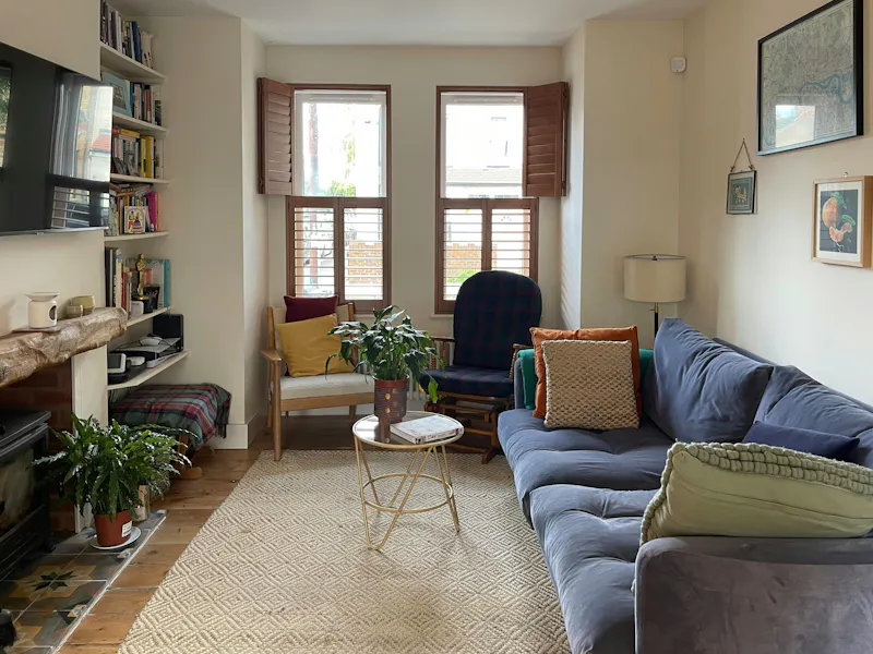 Floor - wooden at Earthy Walthamstow terrace home, B2092 (photo 2)