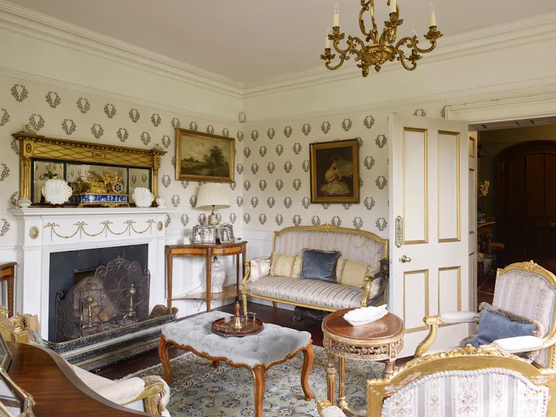 Wallpaper at Buckingham Tudor mansion, H19 (photo 14)