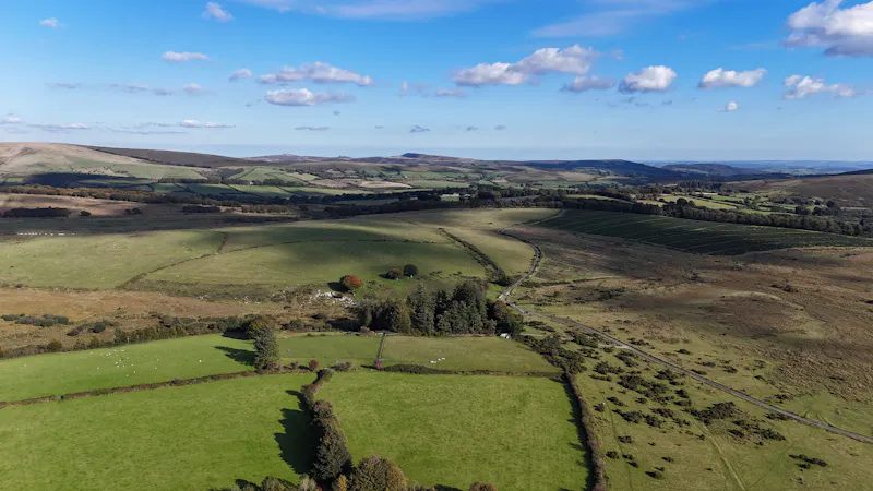 Views - country at Cosy Dartmoor cabin, Q160 (photo 21)