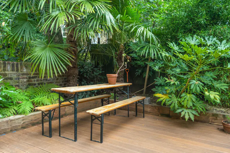 Terrace/Patio at Elegant Dalston terrace house, B2096 (photo 41)