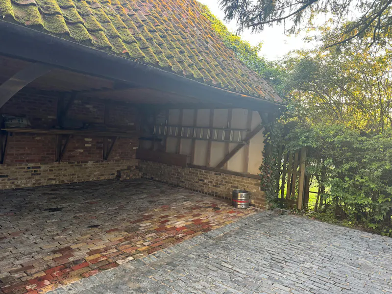 Garage at Luxe Brentwood farmhouse, B2097 (photo 35)