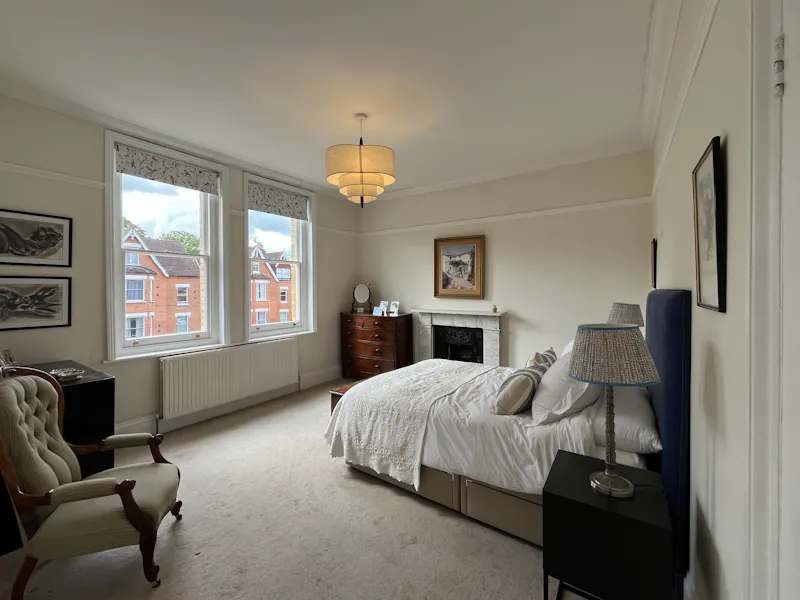 Bedroom - main at Victorian Streatham family home, B2100 (photo 9)