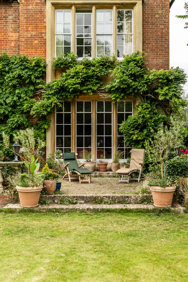 Terrace/Patio at Striking late Georgian Home, A1676 (photo 34)