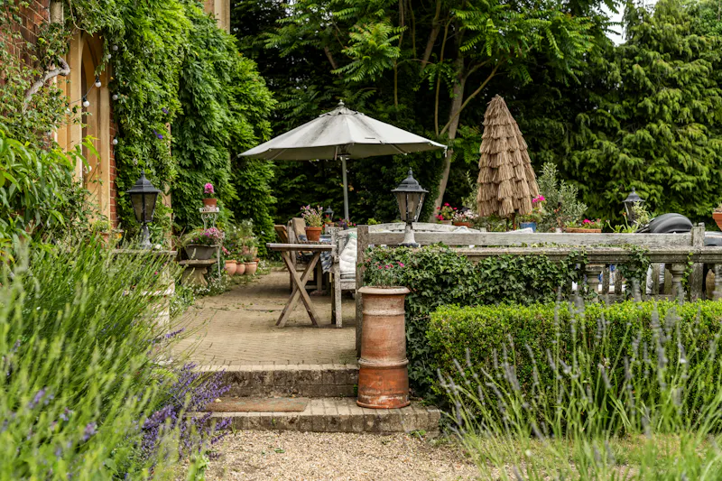 Terrace/Patio at Striking late Georgian Home, A1676 (photo 36)