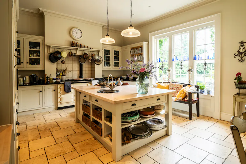 Floor - tiled at Striking late Georgian Home, A1676 (photo 6)