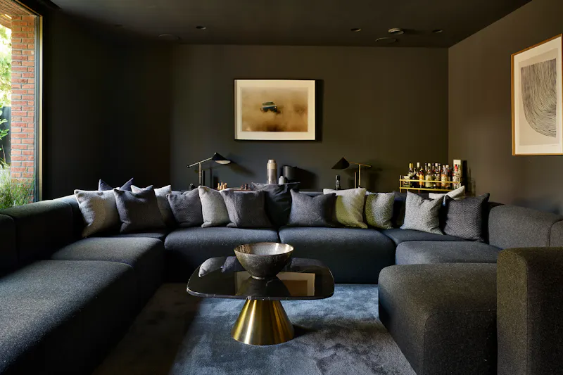 Living Room at Contemporary  Chislehurst house, K460 (photo 18)