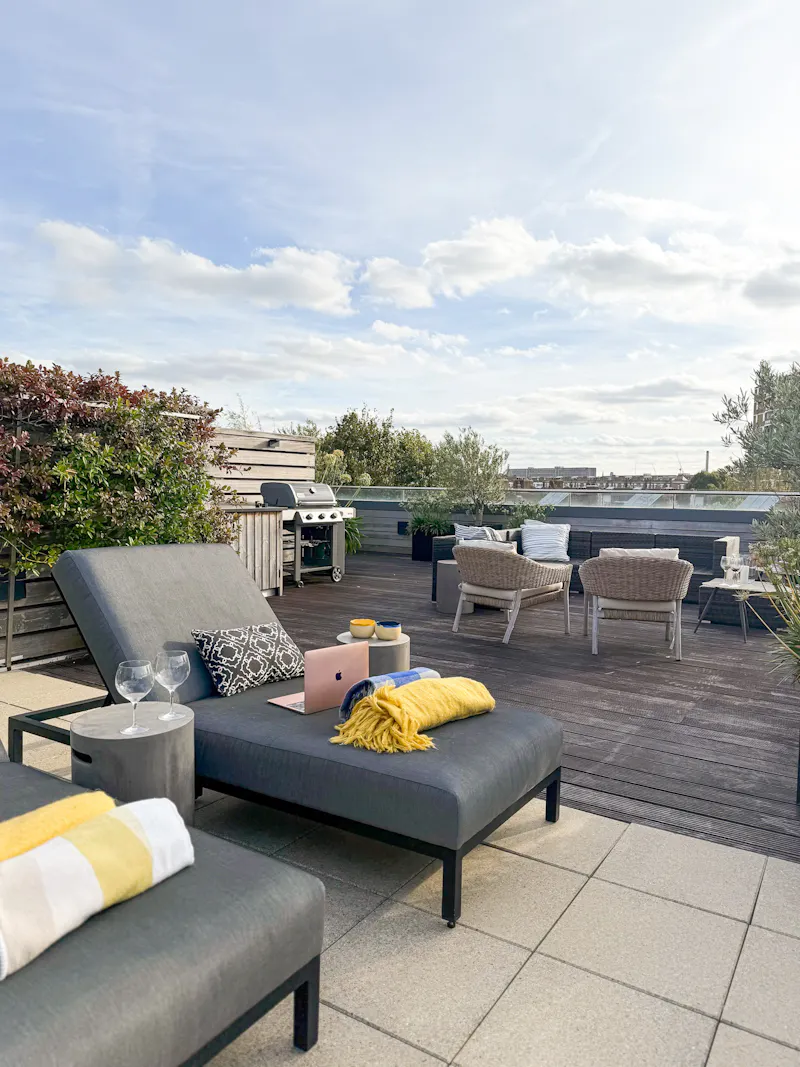 Terrace/Patio at Bermondsey penthouse with views, F1269 (photo 15)