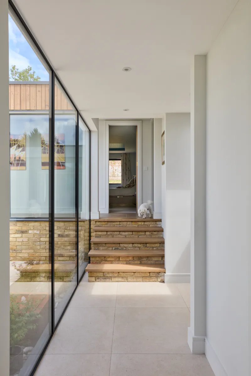 Corridor at Surrey Modernist Home, K514 (photo 22)