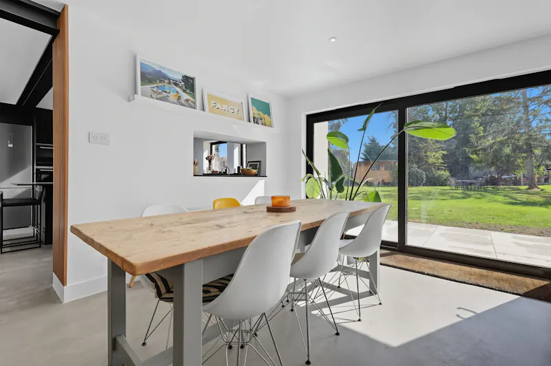 Dining room at Ingatestone Modern Family Home, D2849 (photo 8)