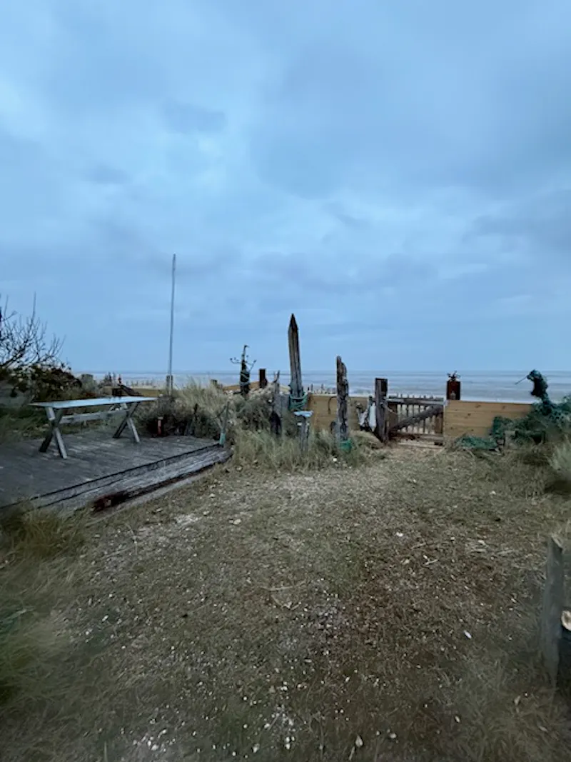 Terrace/Patio at Isle of Sheppey beach shack, C902 (photo 16)