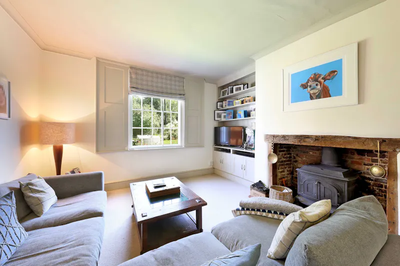 Sitting room at Beautiful Farnham farmhouse, A1679 (photo 8)