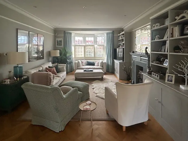 Floor - wooden at 1930s Putney family home, D2845 (photo 8)