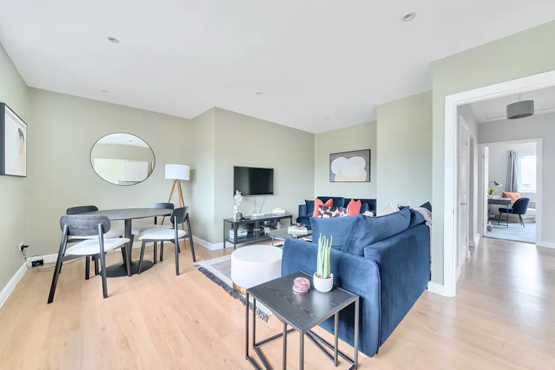 Living Room at Light-filled Claygate Apartment, F1271 (photo 2)