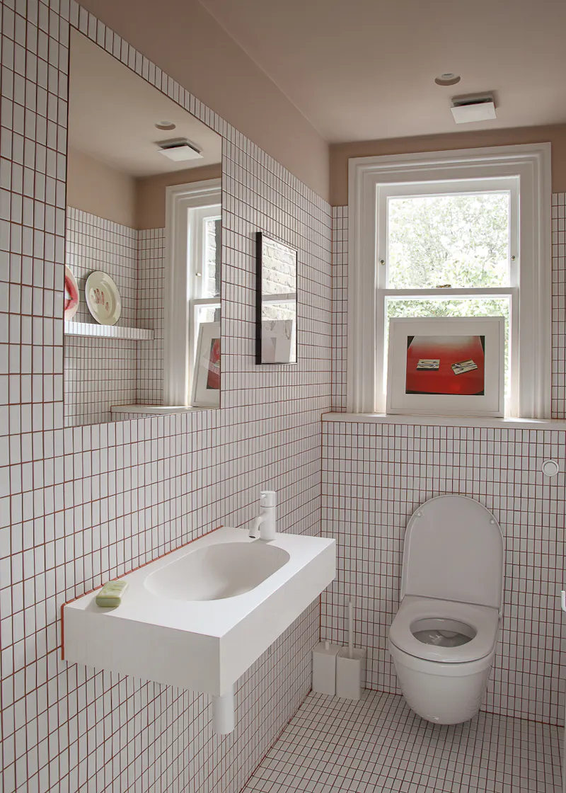 Bathroom at Minimal Townhouse in Hackney , B2112 (photo 30)