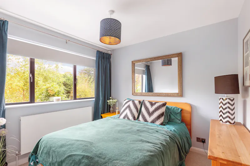 Bedroom at Modern Crystal Palace home, D2847 (photo 12)