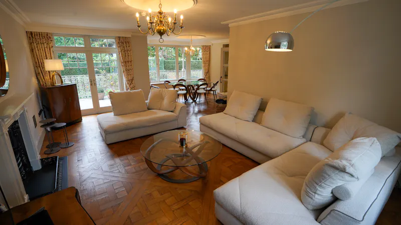 Living Room at Modern Victorian Coach House, B2107 (photo 2)