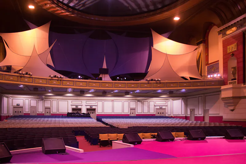 Stage at Art Deco Islington Auditorium, R882 (photo 7)