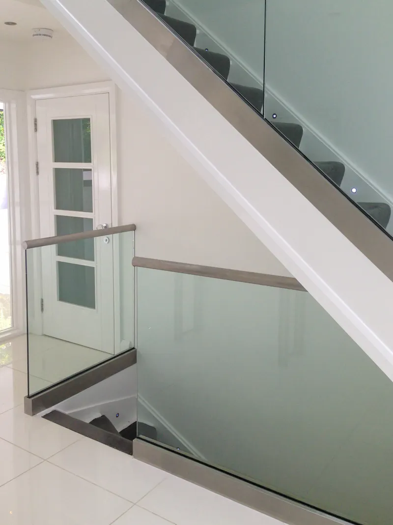 Staircase at Large Modern Mill Hill Home, K381 (photo 13)